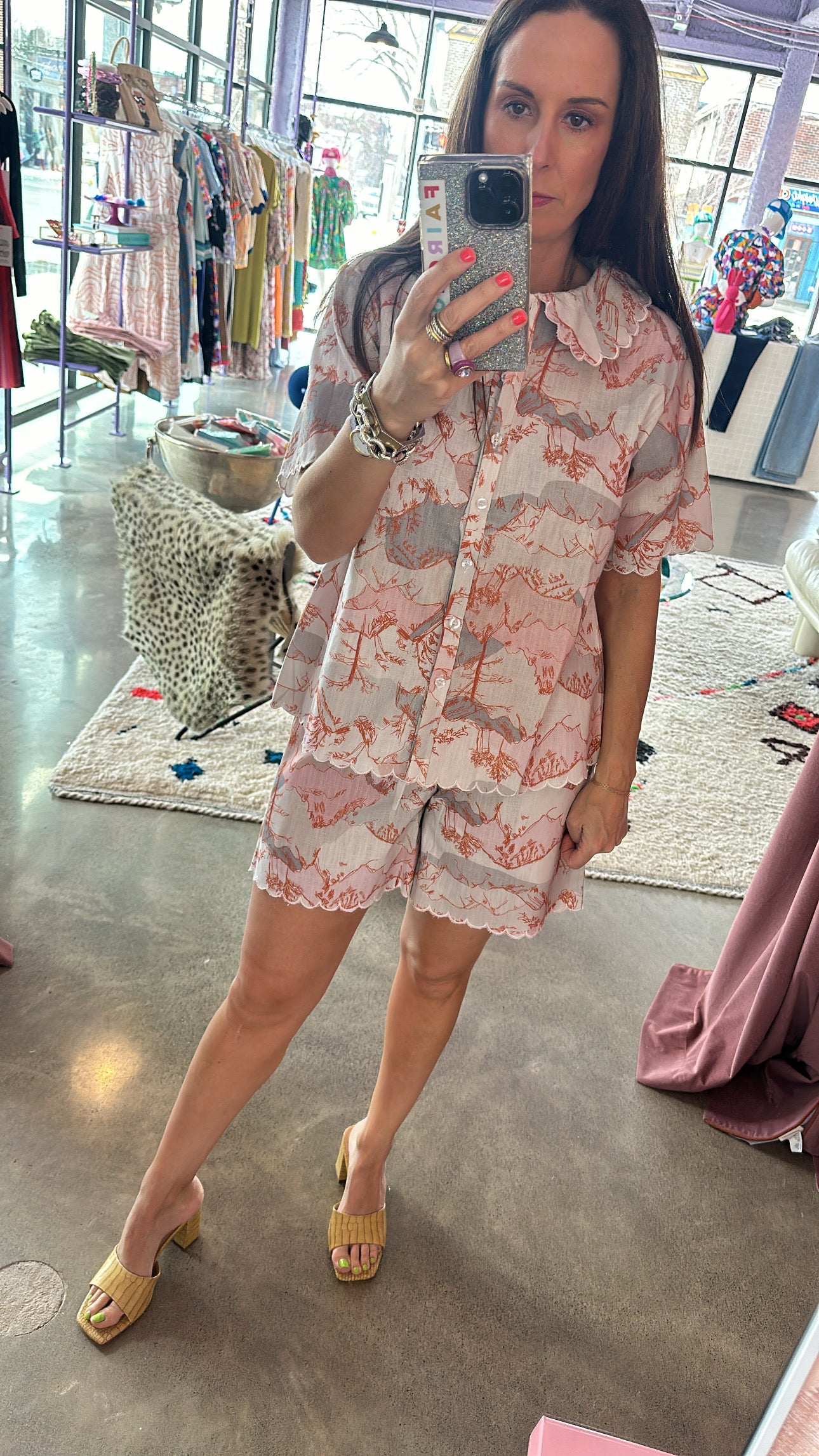 Landscape Linen Shirt