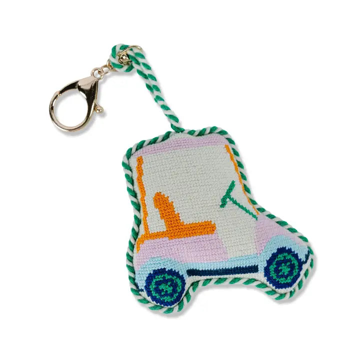 Golf Cart Key Charm