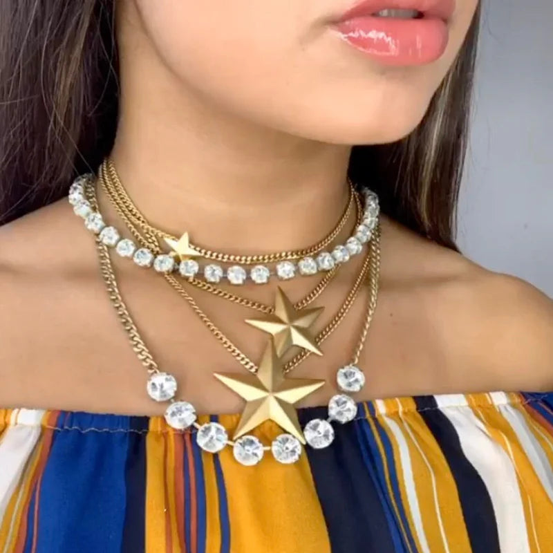 Brazil 3 Star Necklace