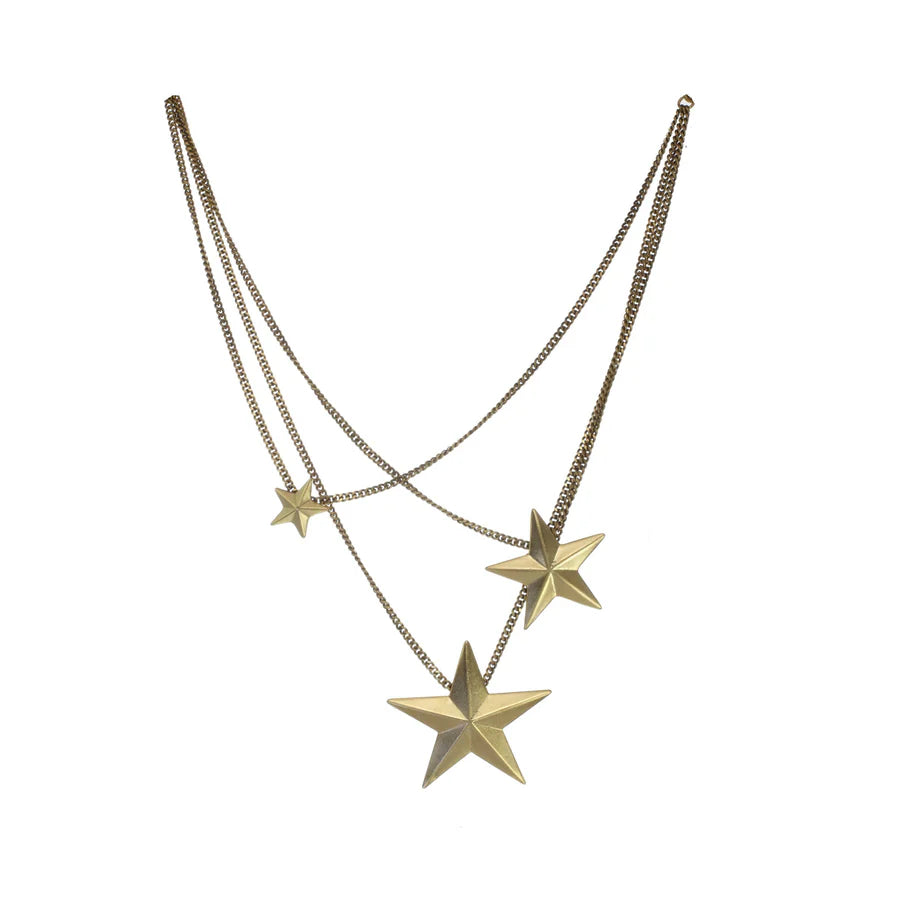 Brazil 3 Star Necklace