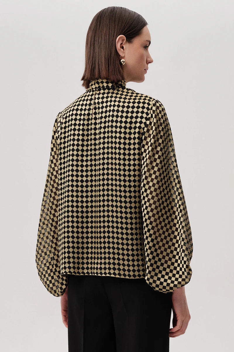 Harlequin Blouse