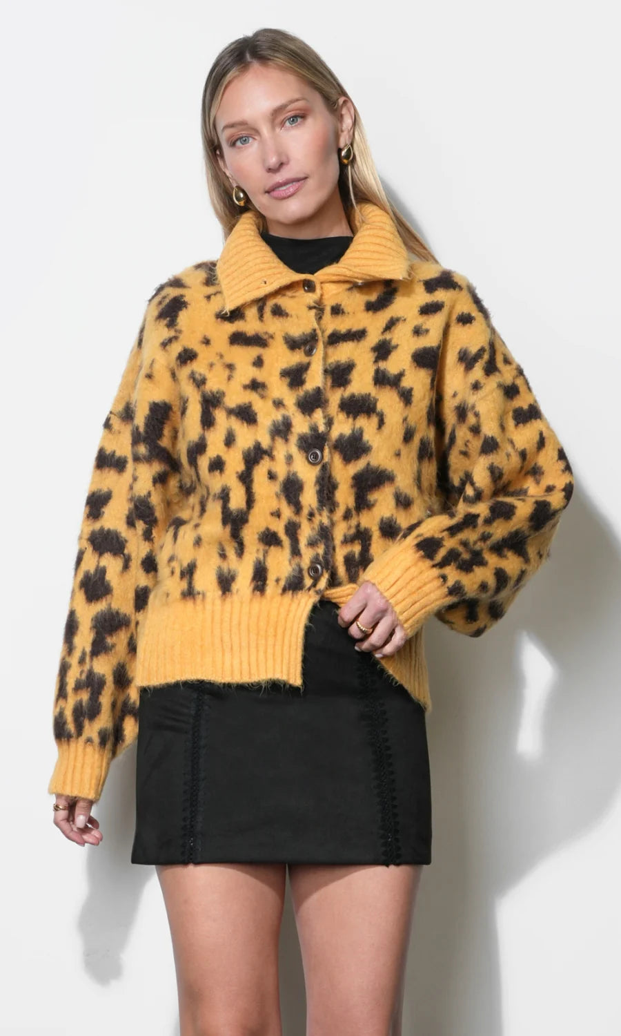 Paloma Leopard Cardi
