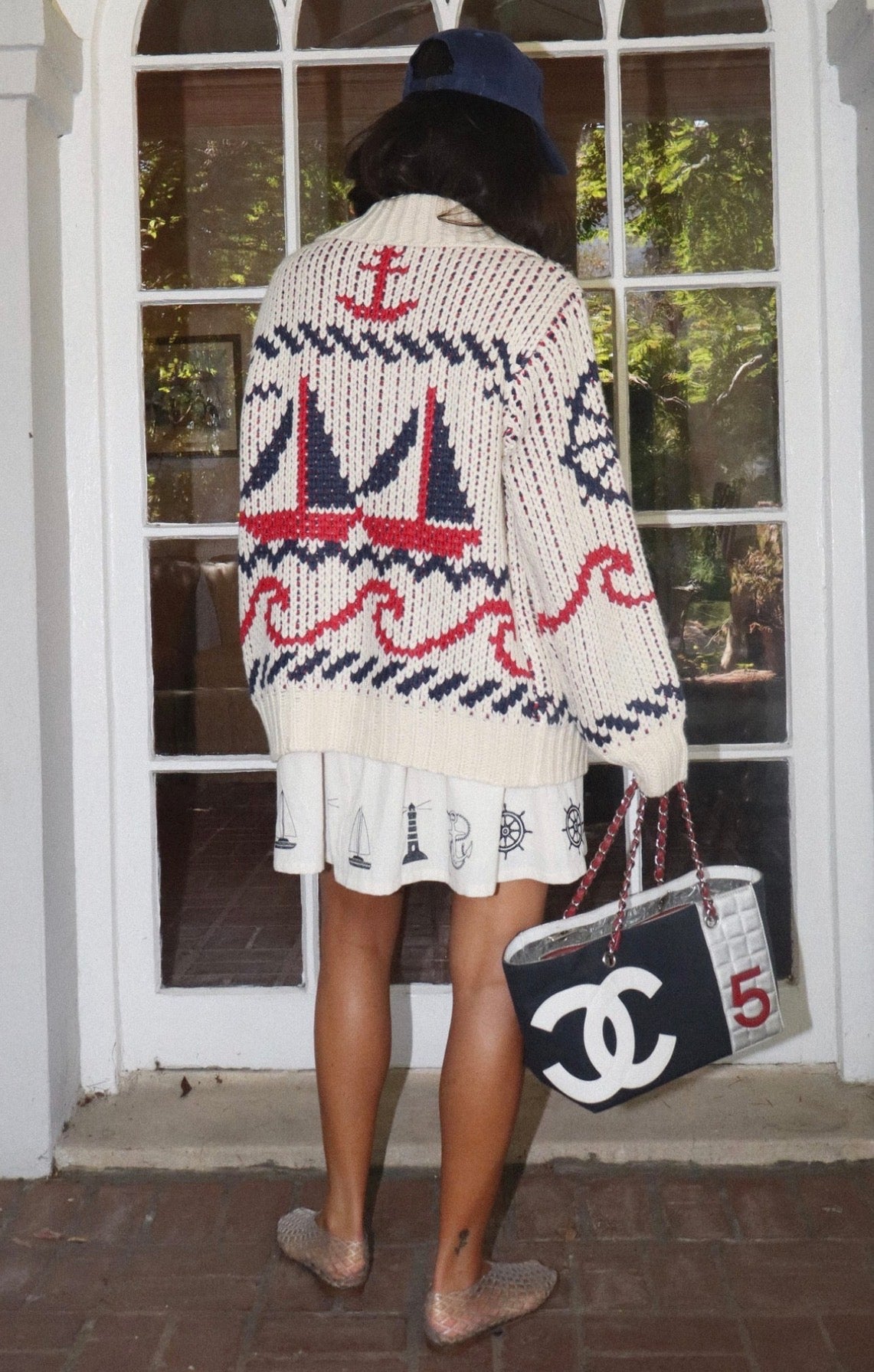 Knit Nautical Sailboat Sweater