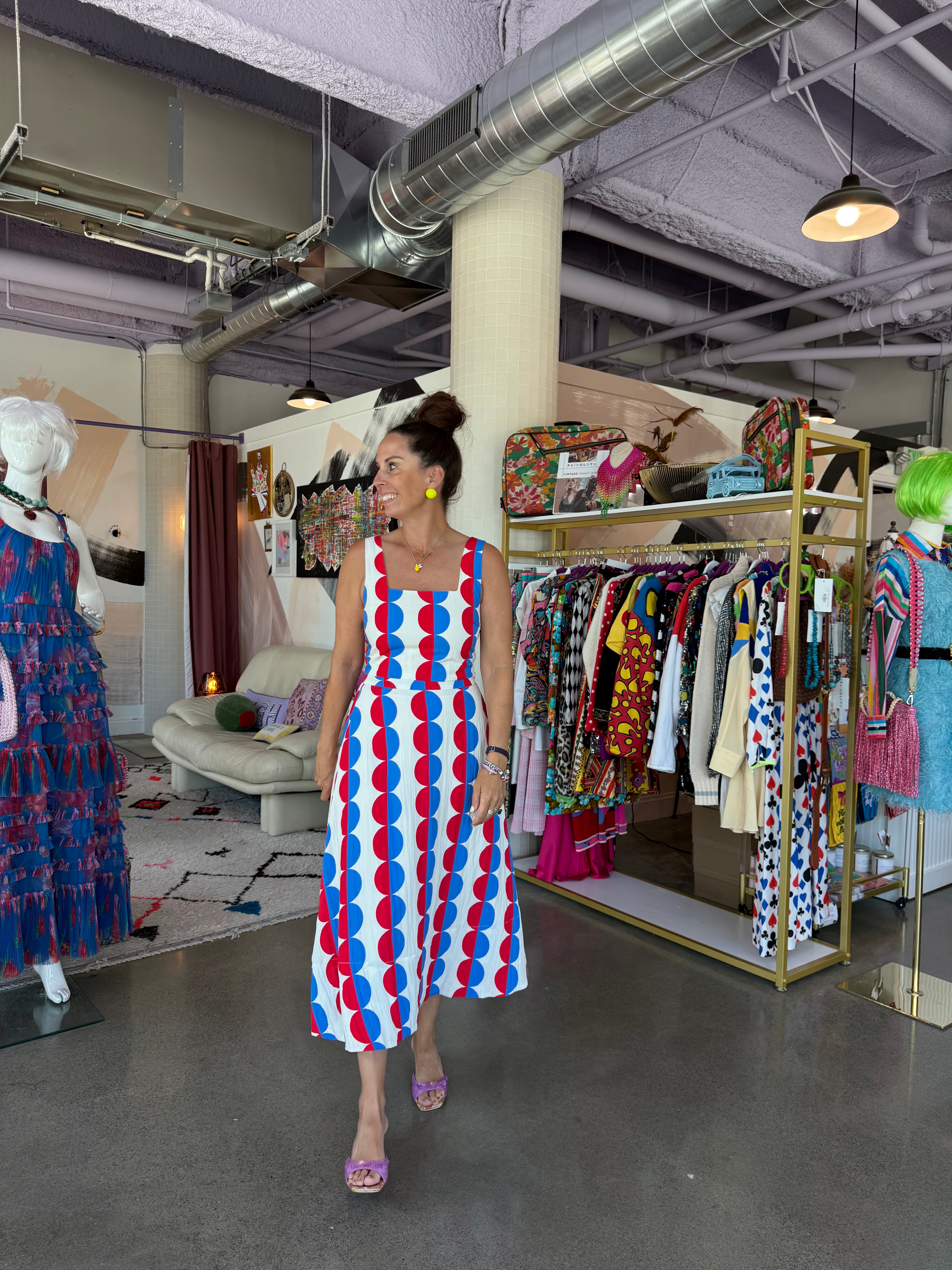Americana Maxi Skirt