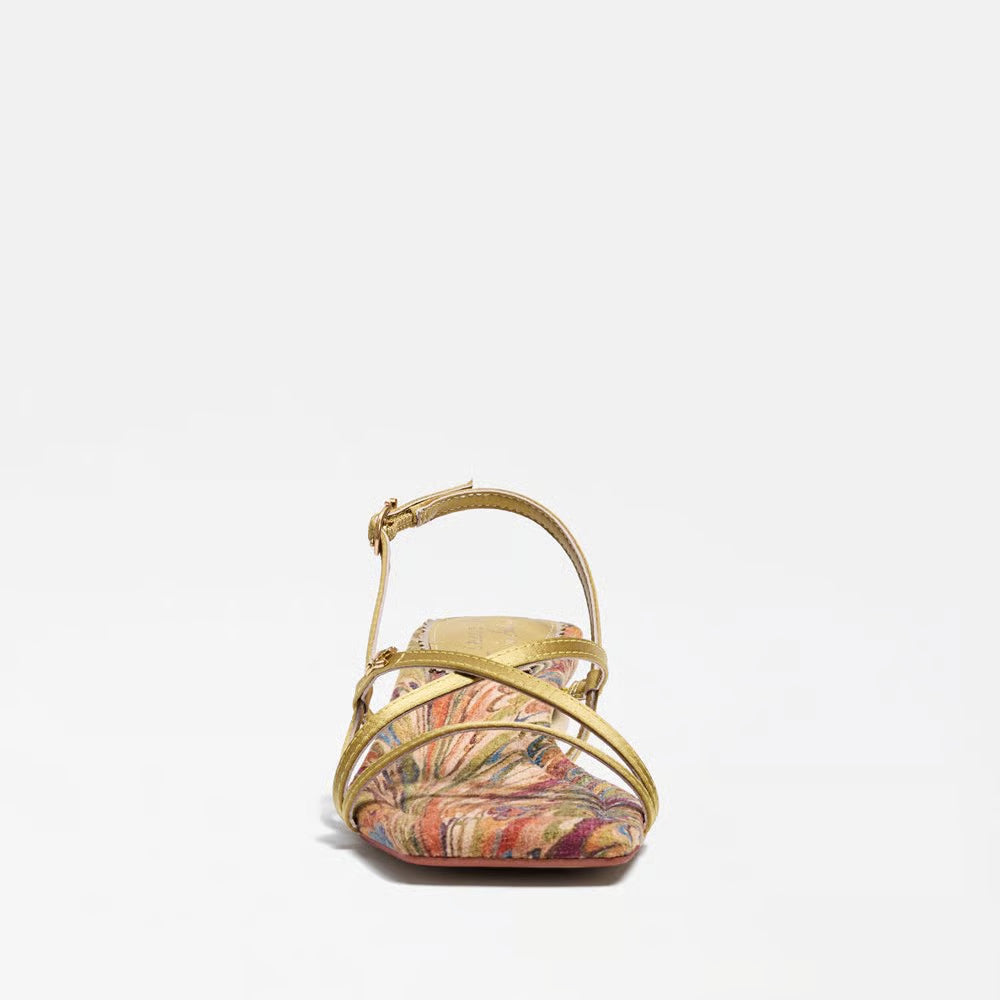 Caia Ankle Strap Heeled Sandal