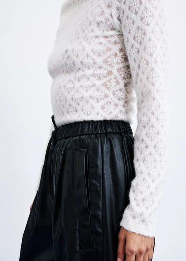 Vegan Leather Trouser