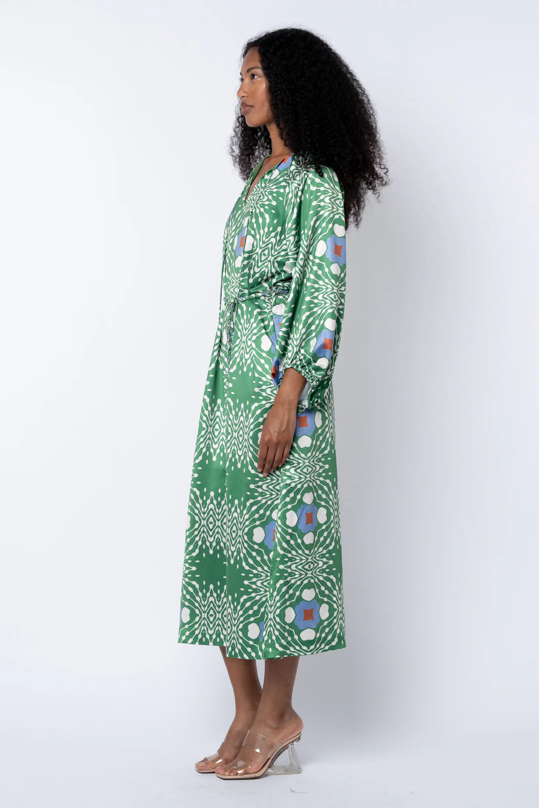 Geo Print Dress