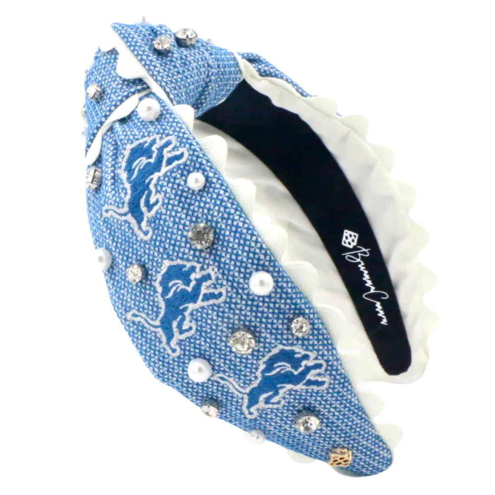 Detroit Lions Blue Headband