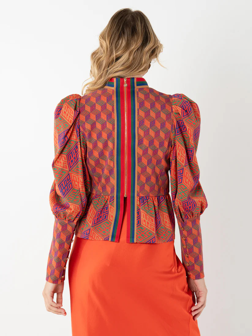 Zoe Monogram Top