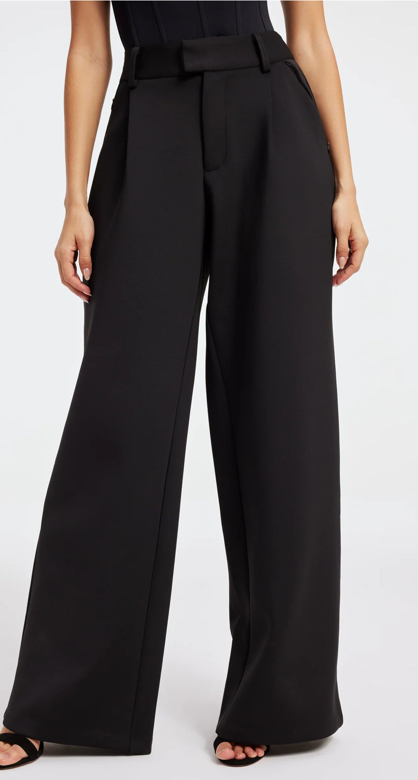 Scuba Pleated Trouser
