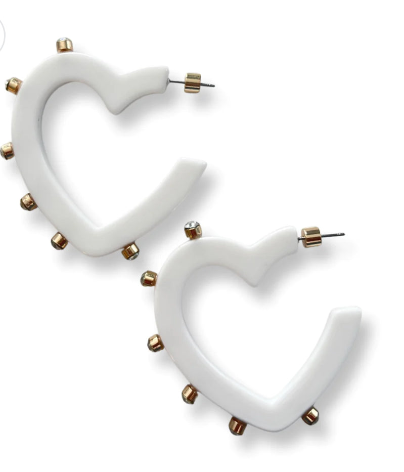 City Girl Jewel Hoop