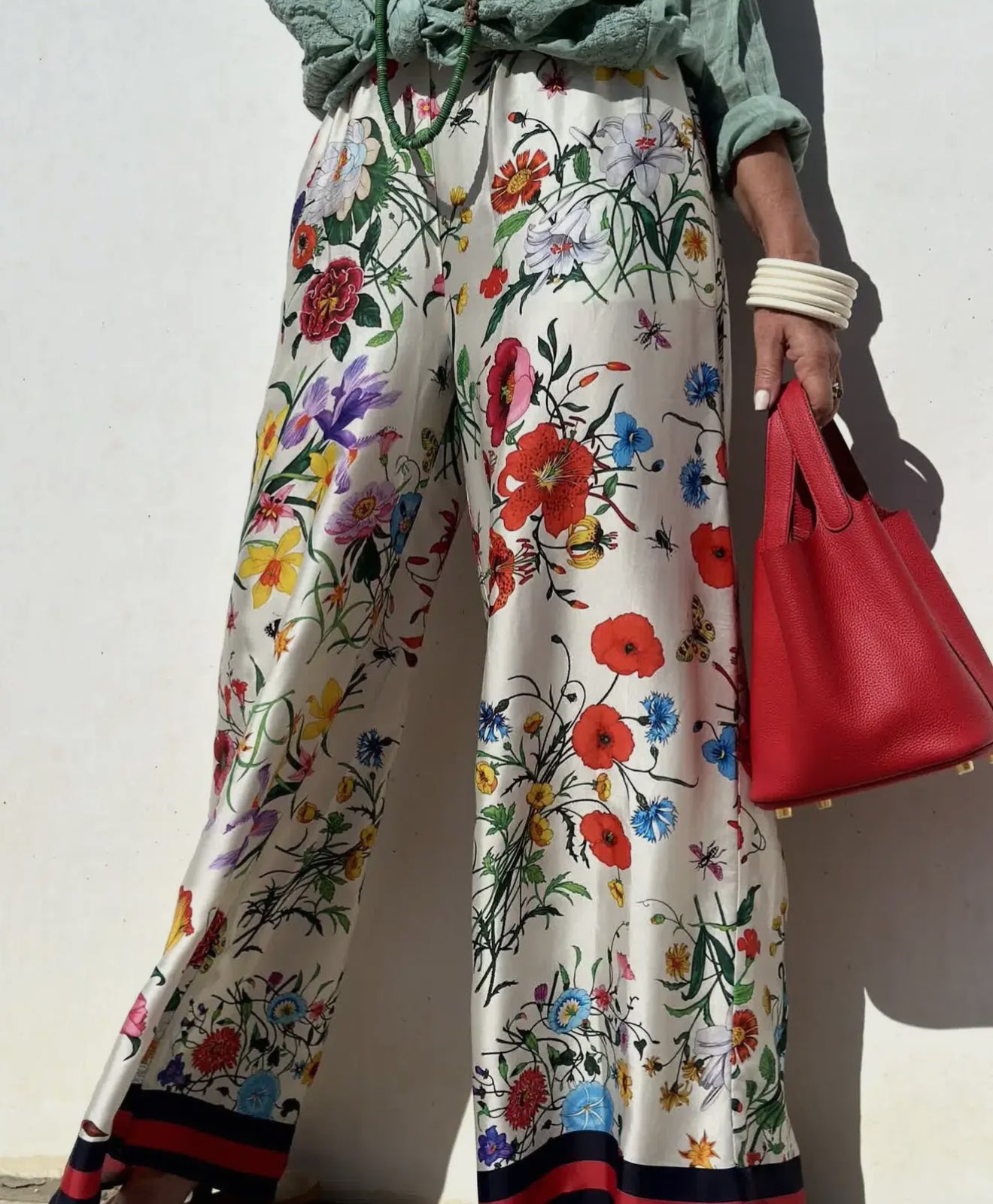 Floral Printed Casual Shirt Trouser Set