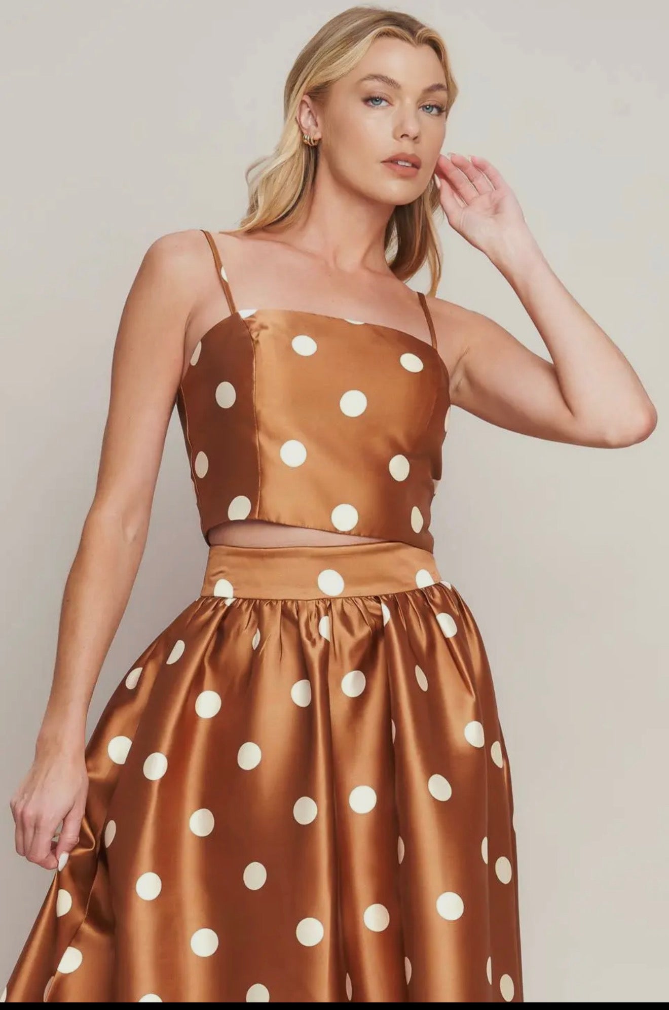 Cinnamon Sugar Crop Top