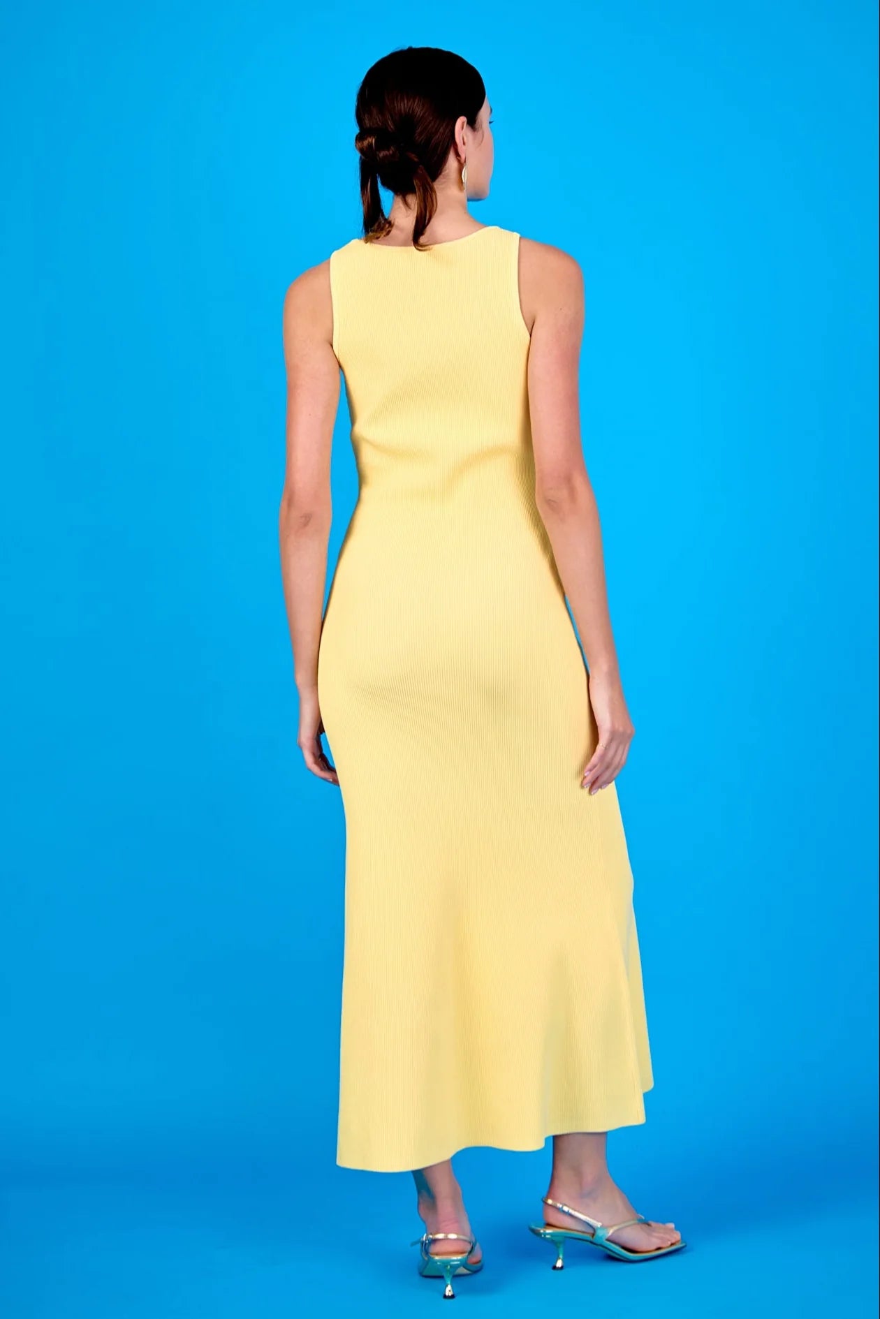 Sweetheart Dress in Butter