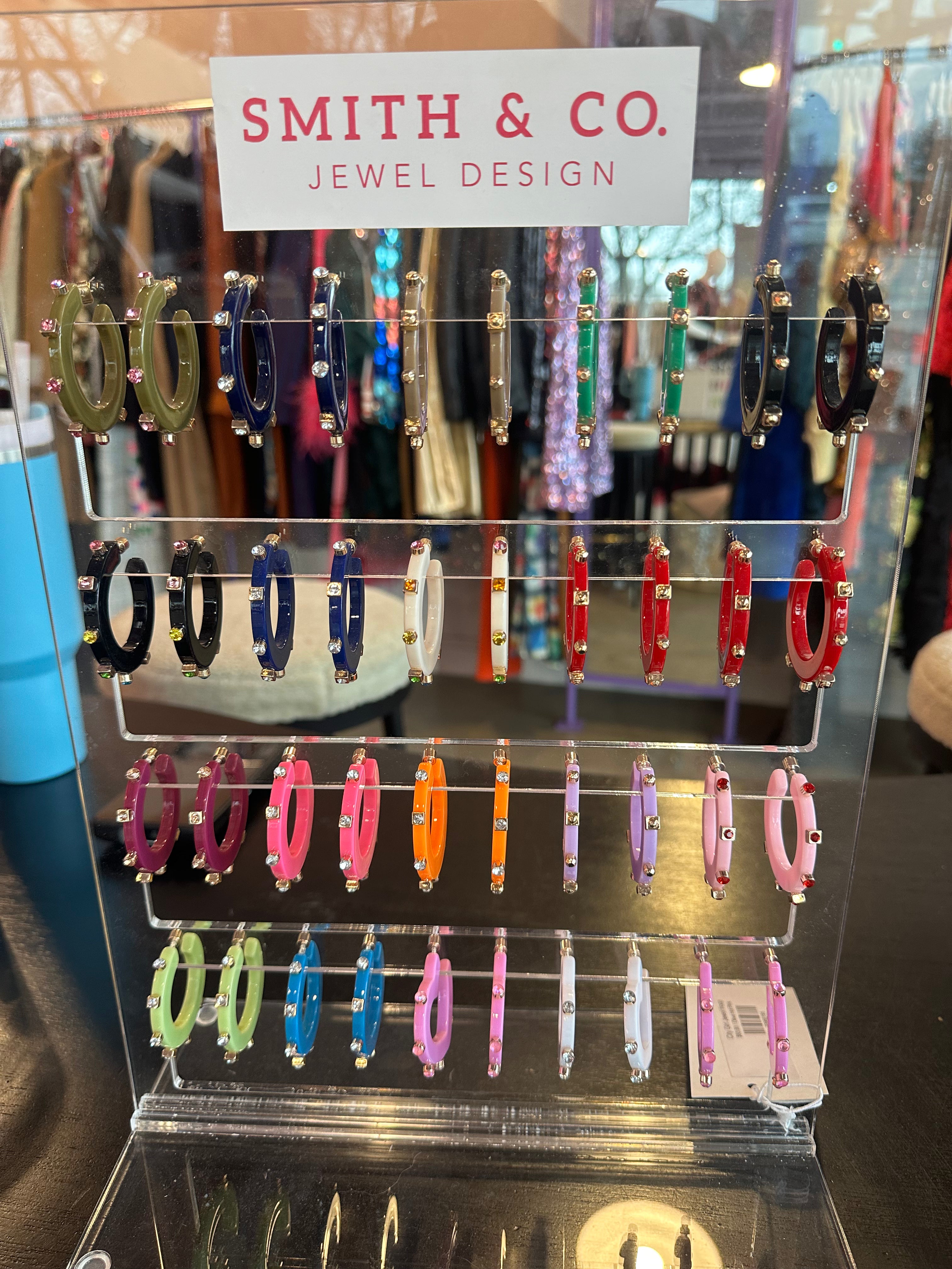 City Girl Jewel Hoop