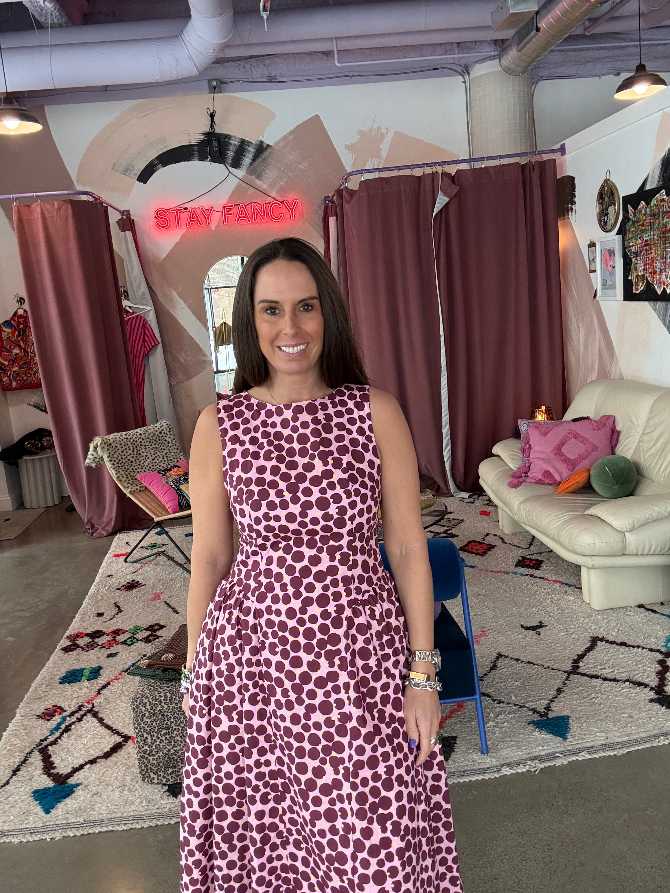 Dots Midi Dress