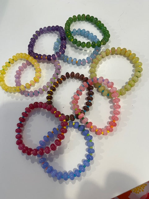 Stretchy Bead Bracelets