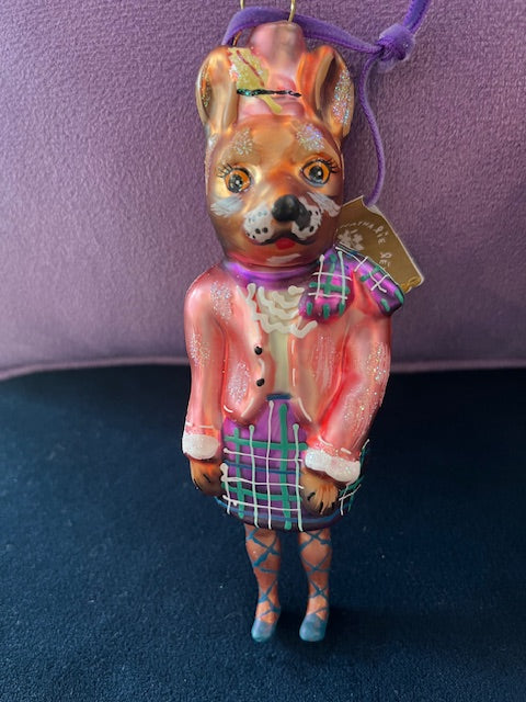 Dressed Dog Ornaments