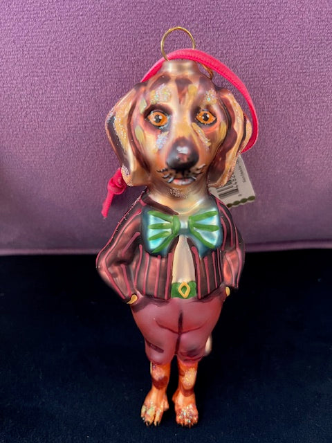 Dressed Dog Ornaments
