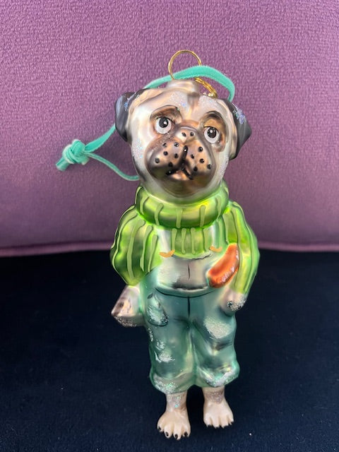 Dressed Dog Ornaments