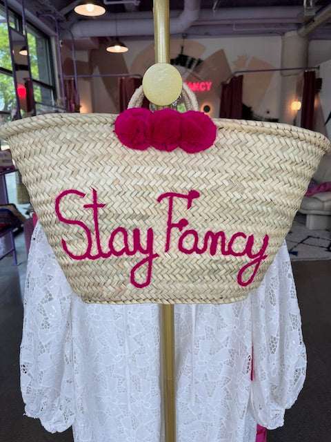 Stay Fancy Wicker Bag