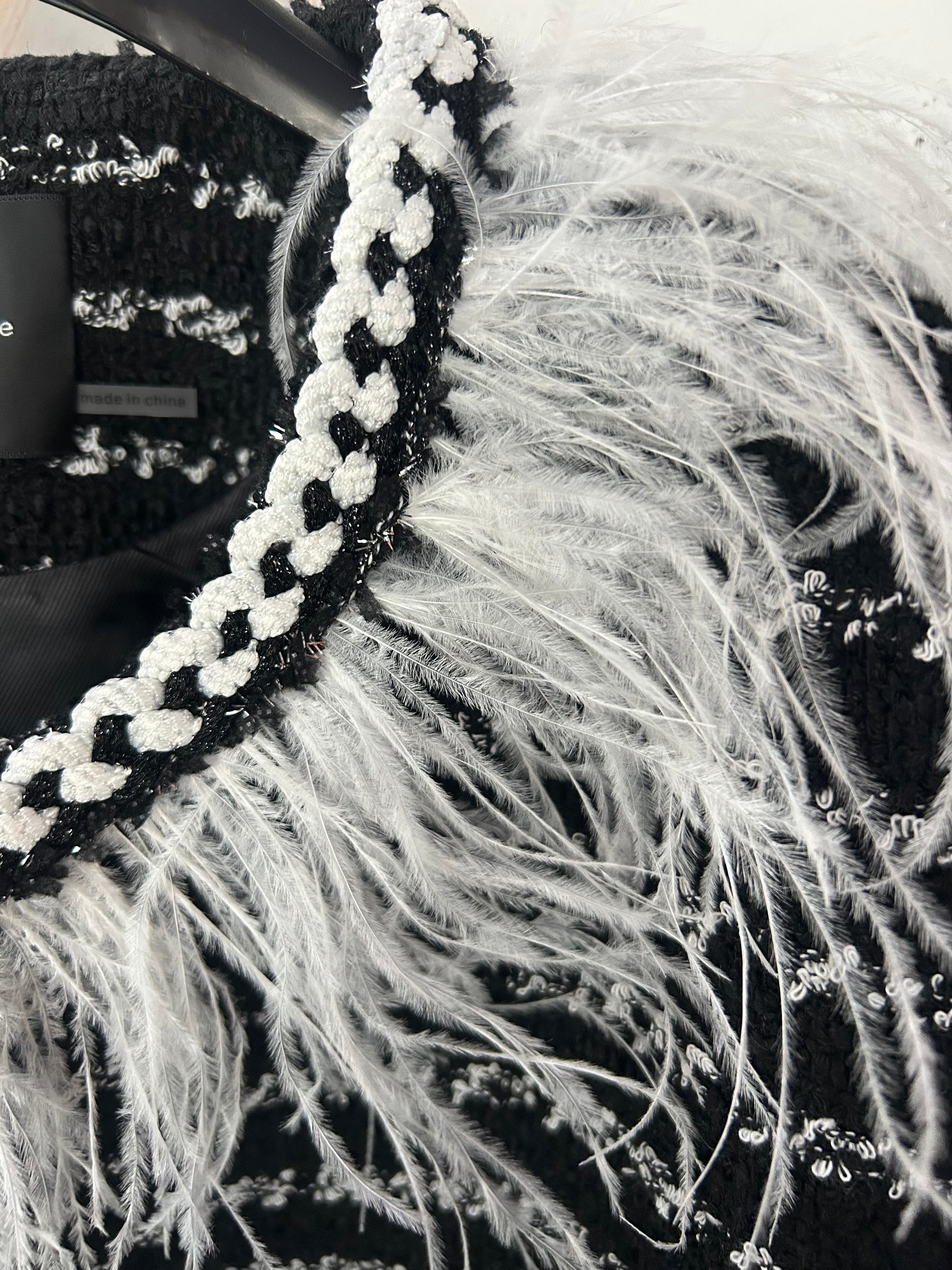 Feather Tweed Jacket