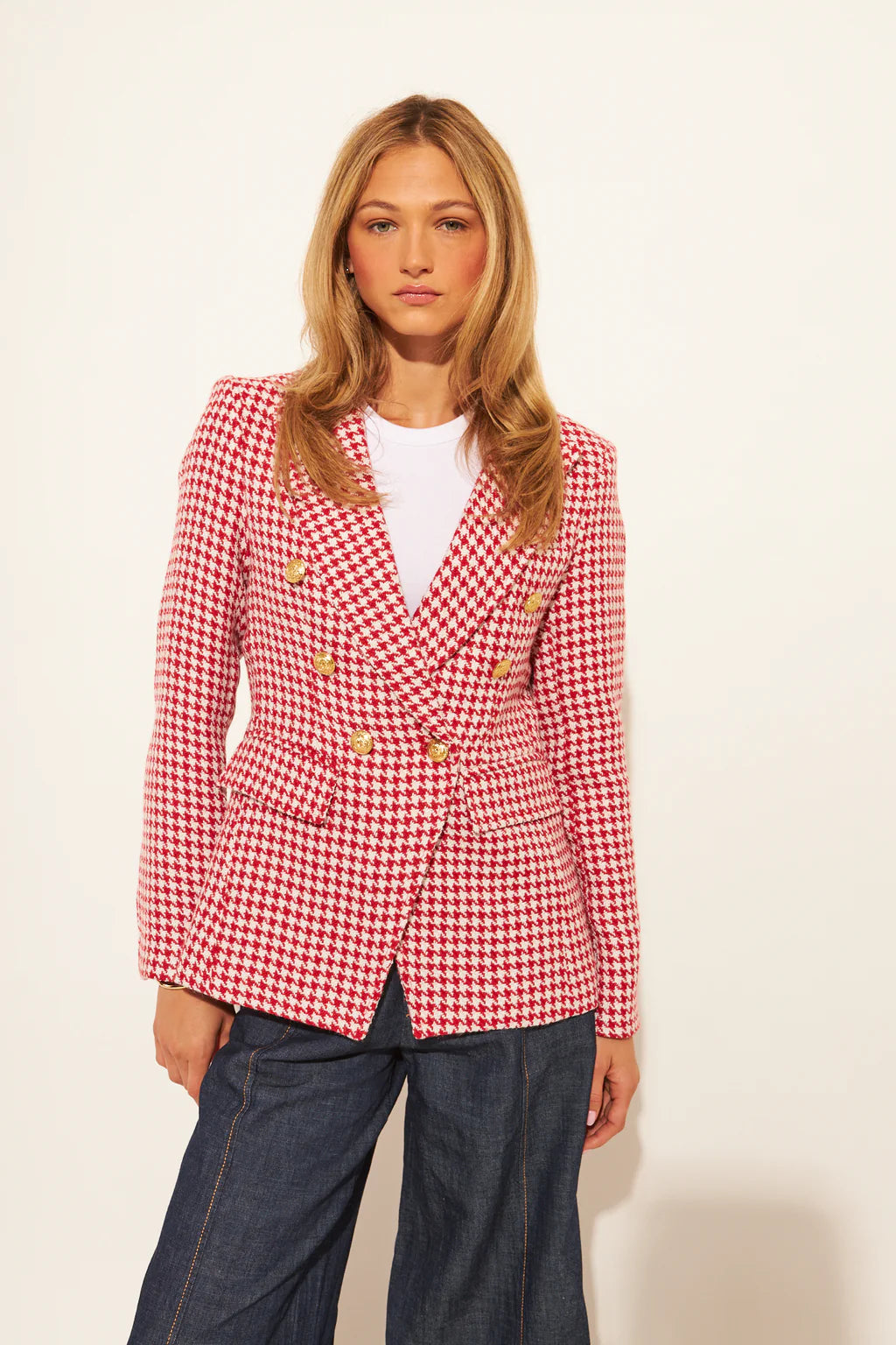 Laurent Cherry Blazer