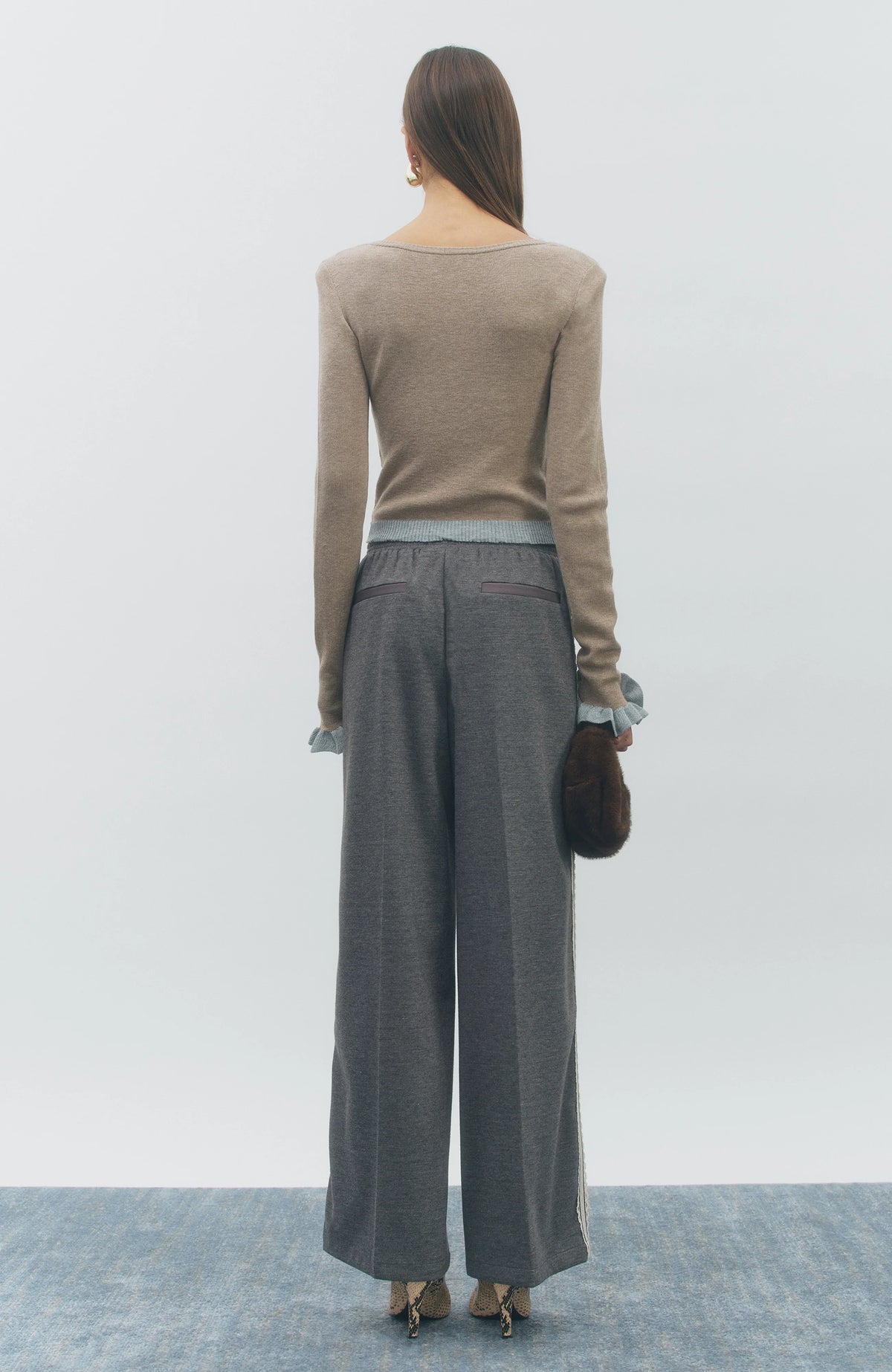 Gina Two Tone Cardi