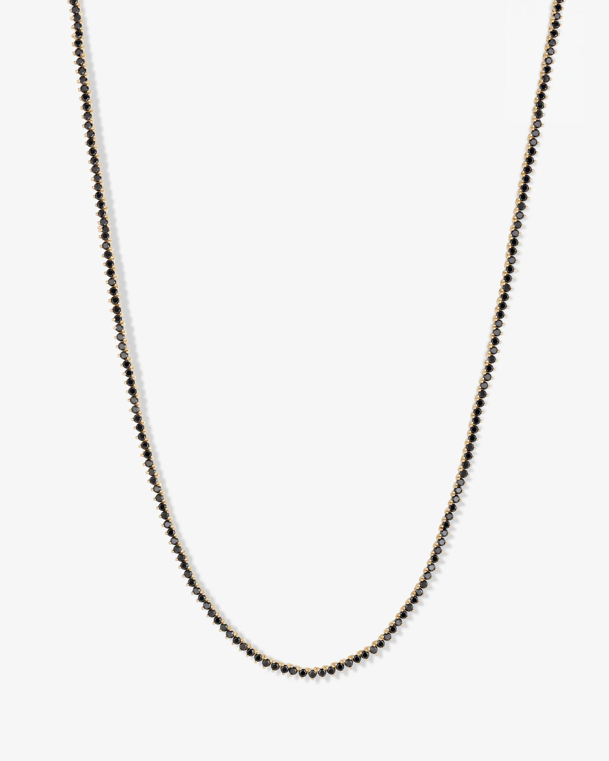 Black Tennis Necklace