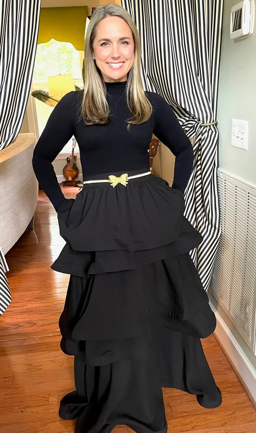 Metal Bow Belt set