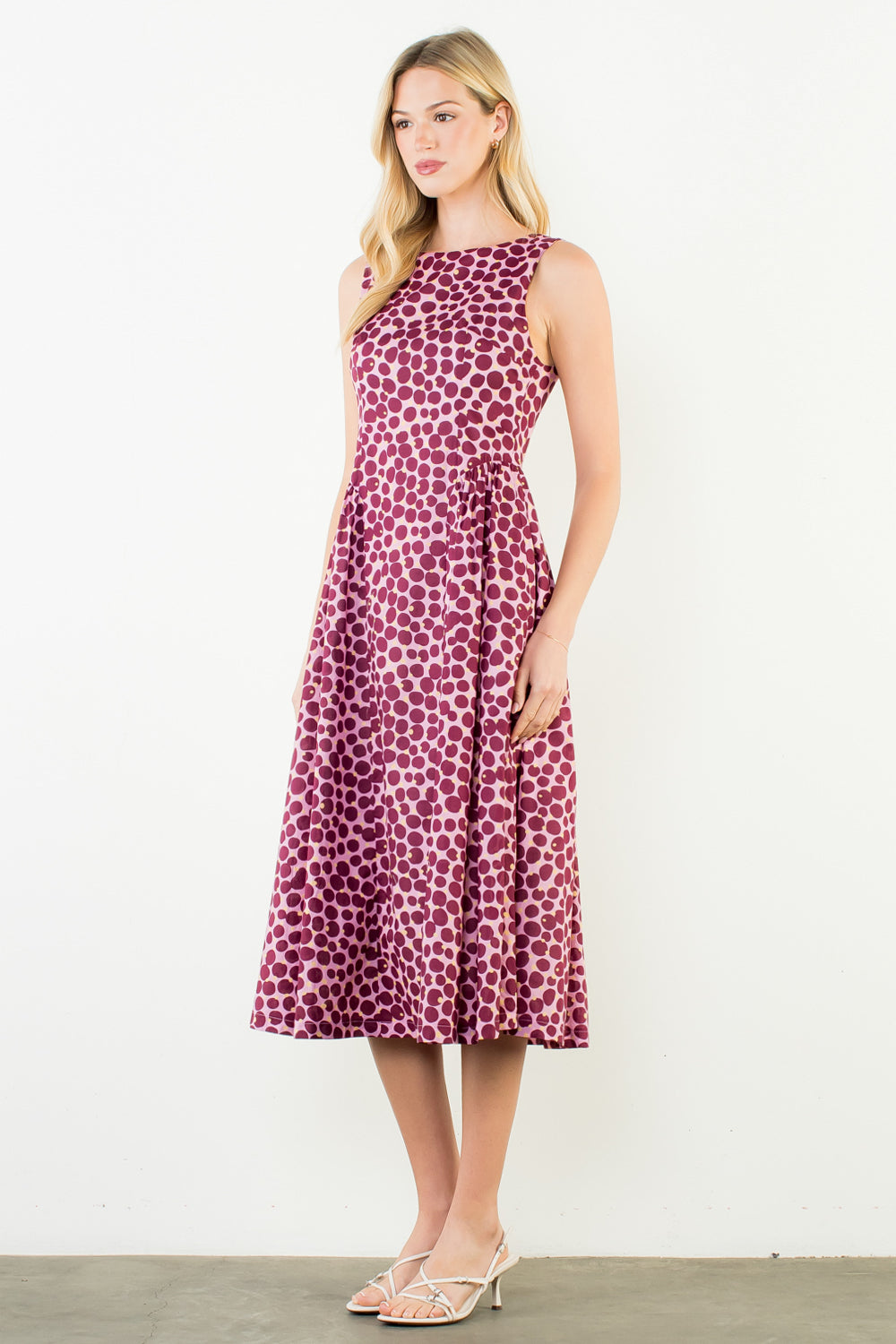 Dots Midi Dress