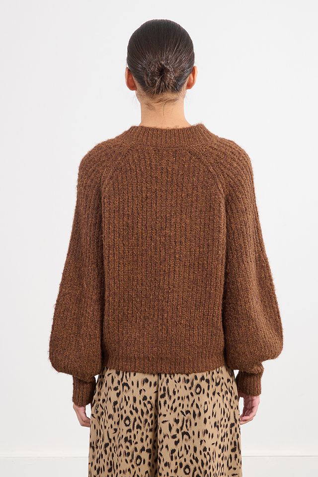 Chocolate Sparkle Cardigan