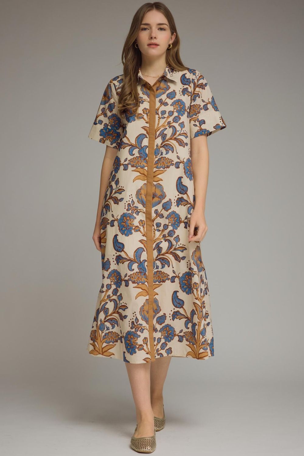 Fall Flower Dress