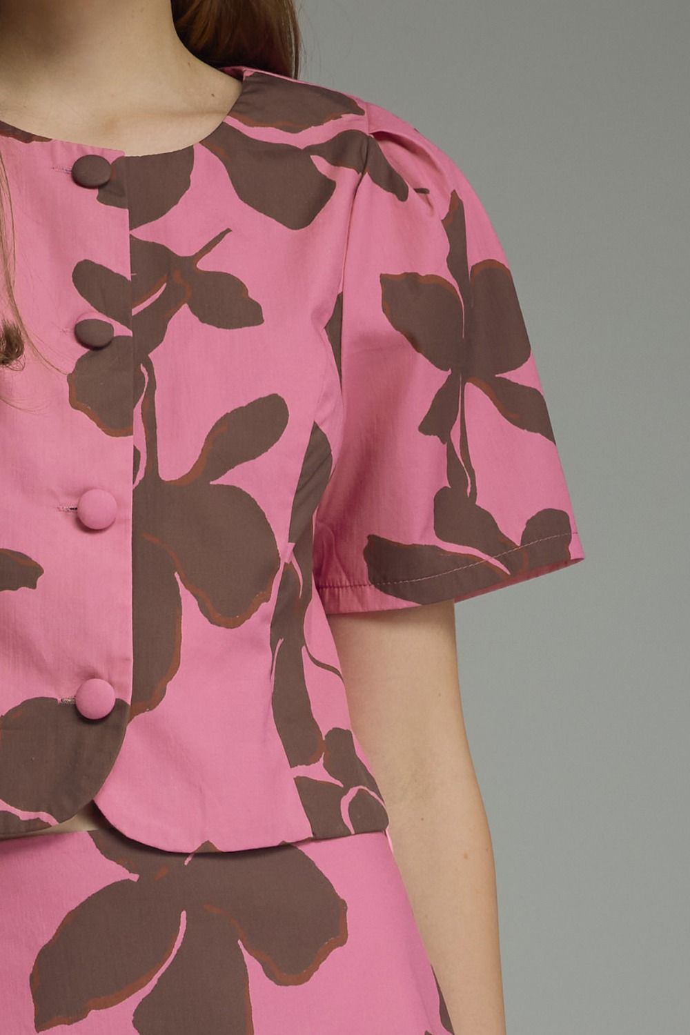 Pink Floral Top