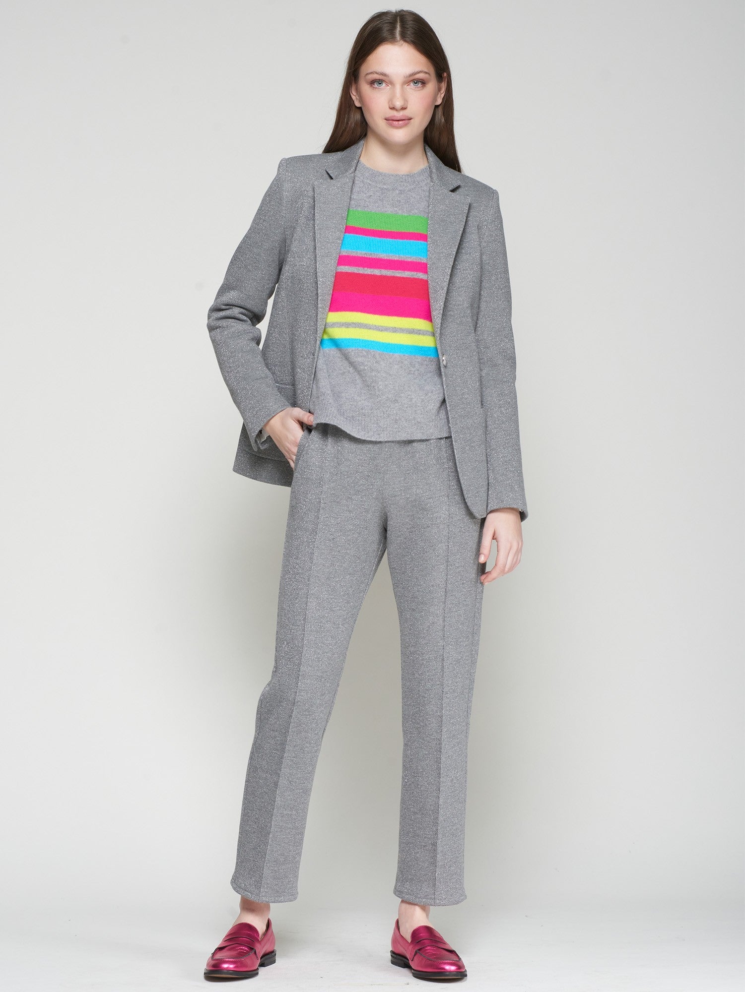 Smoke & Shimmer Trouser