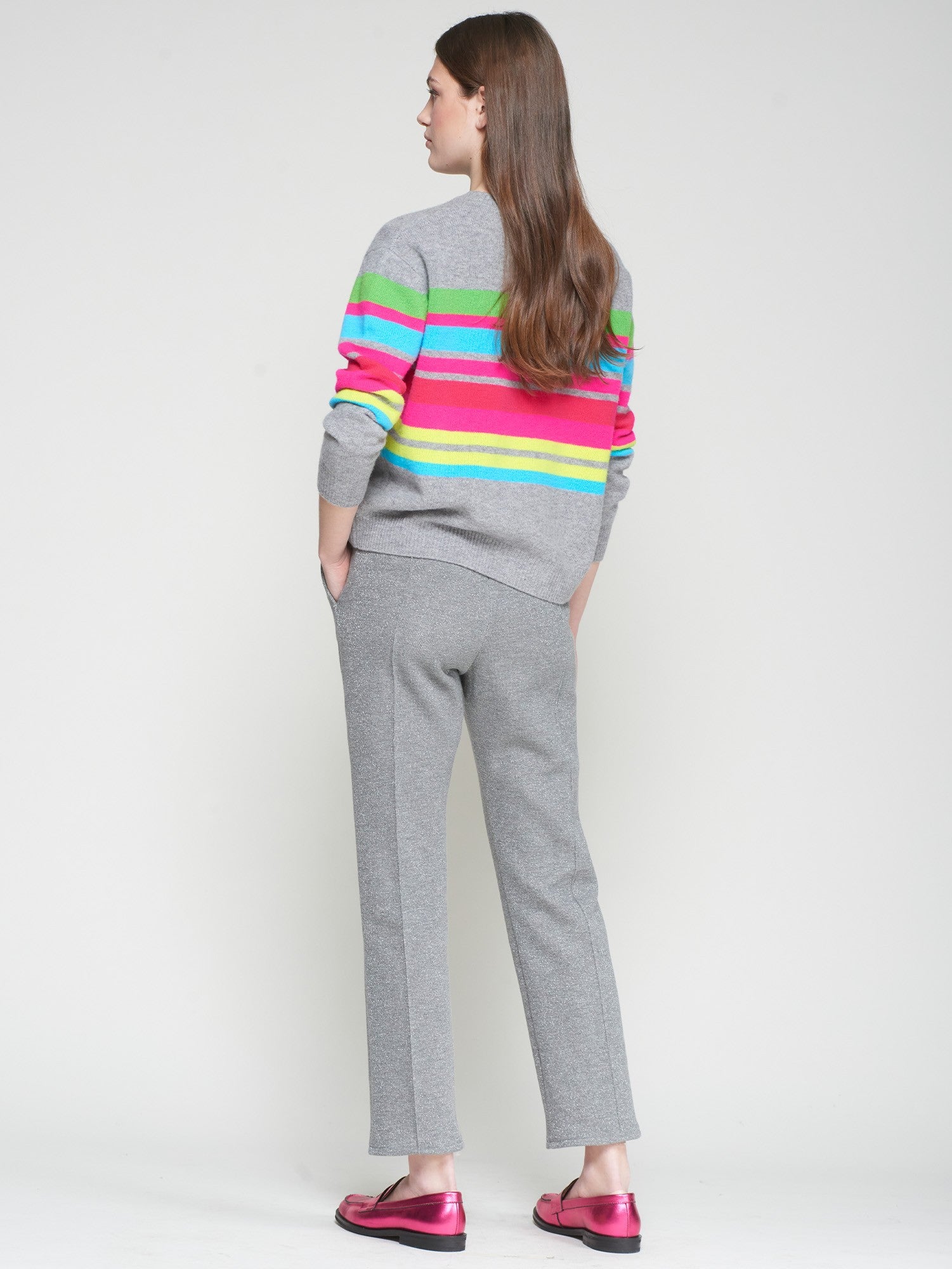 Smoke & Shimmer Trouser