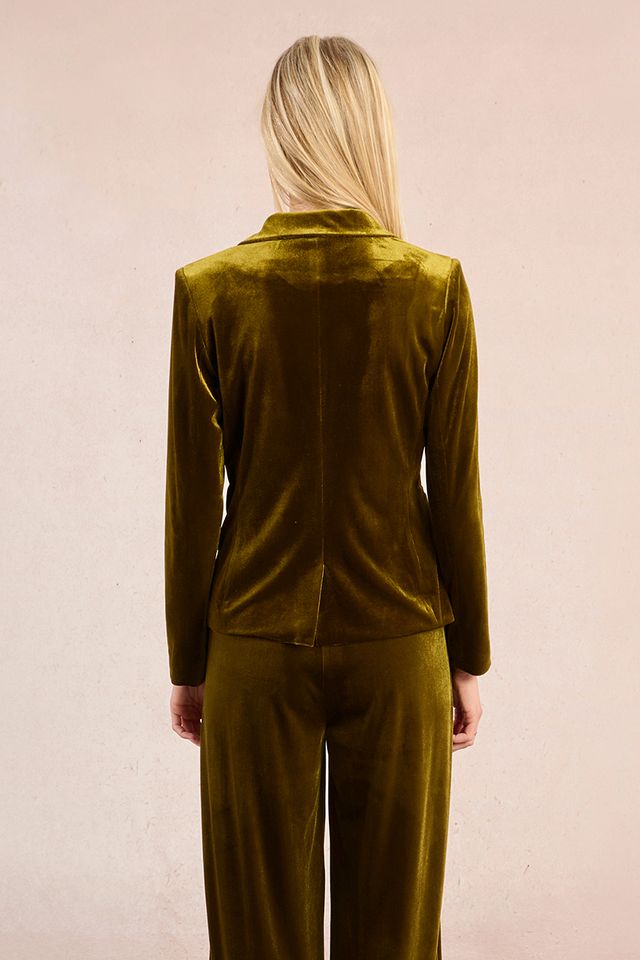 Dirty Martini Velvet Blazer
