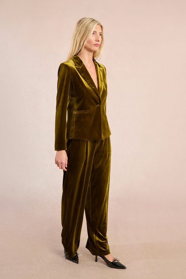 Dirty Martini Velvet Blazer