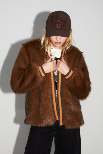 Sporty Fur Coat
