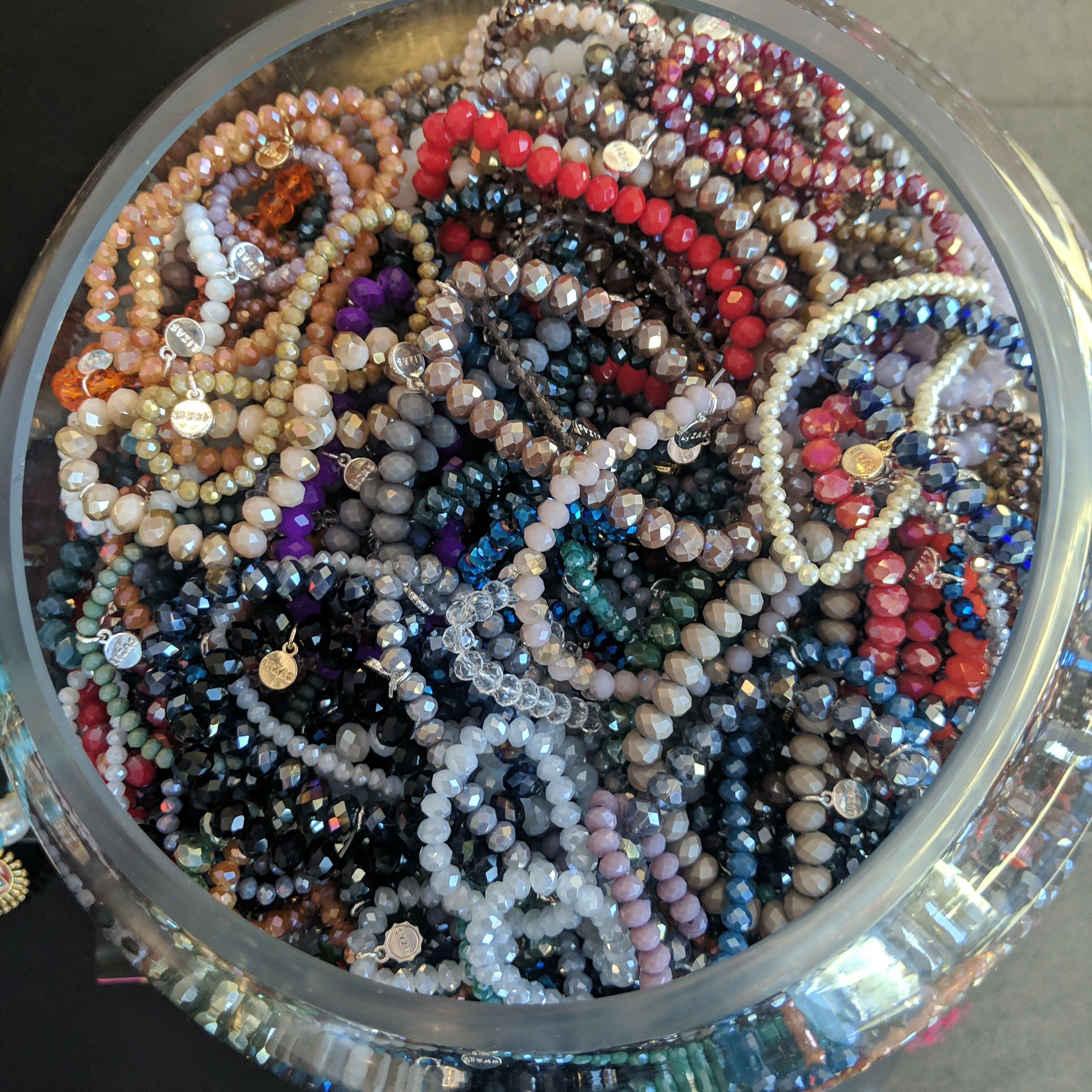 Beaded Bling Bracelets