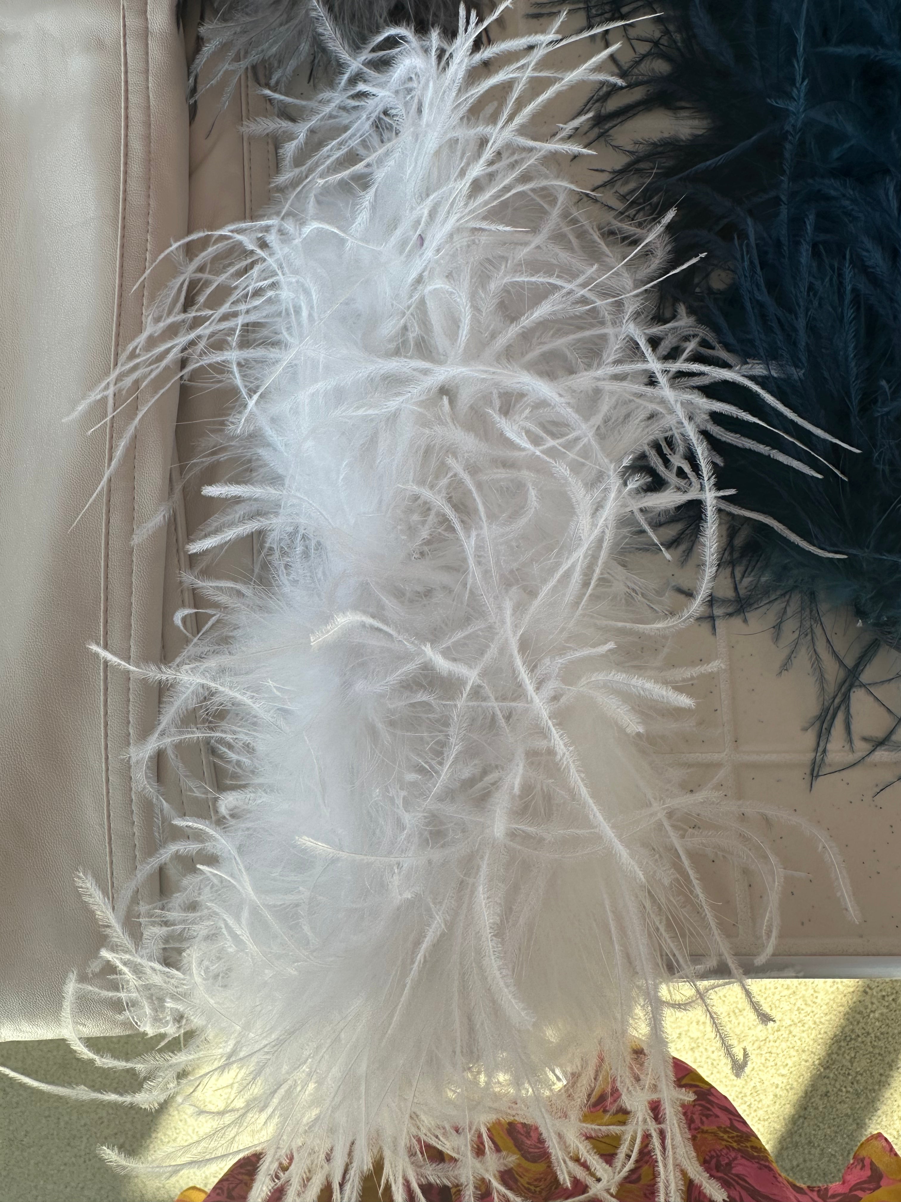 Faux Feather Slap Bracelets