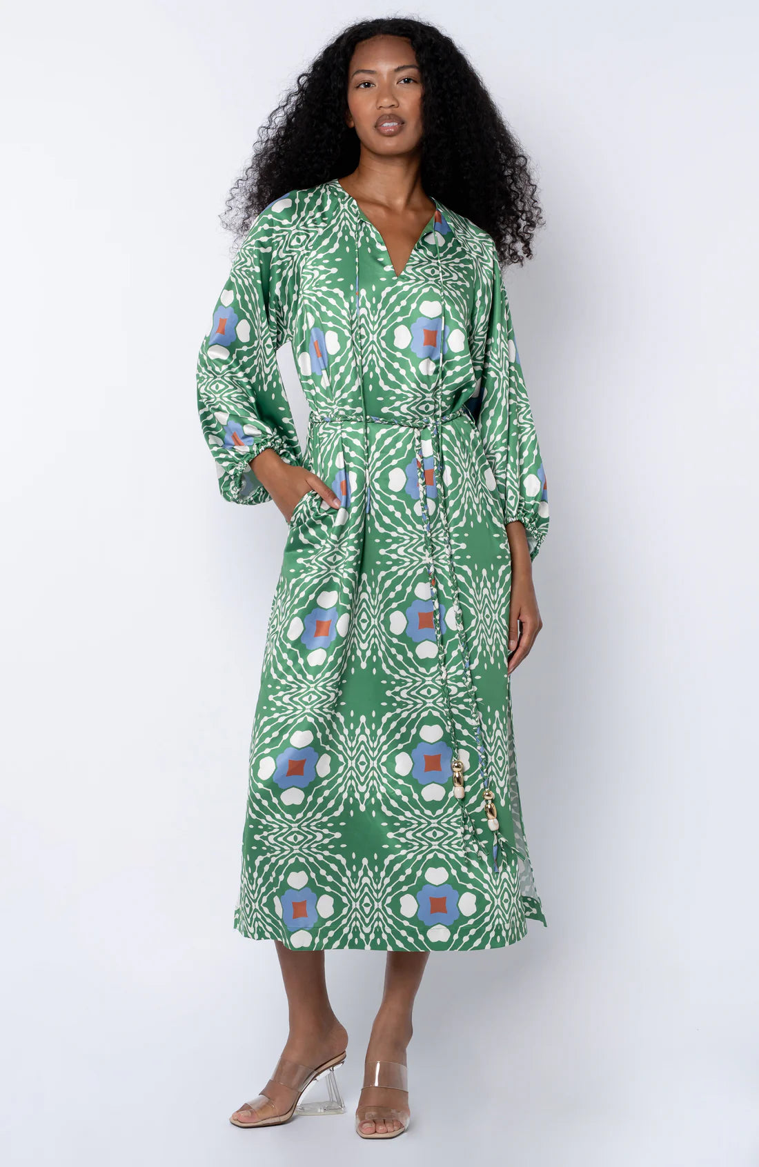Geo Print Dress