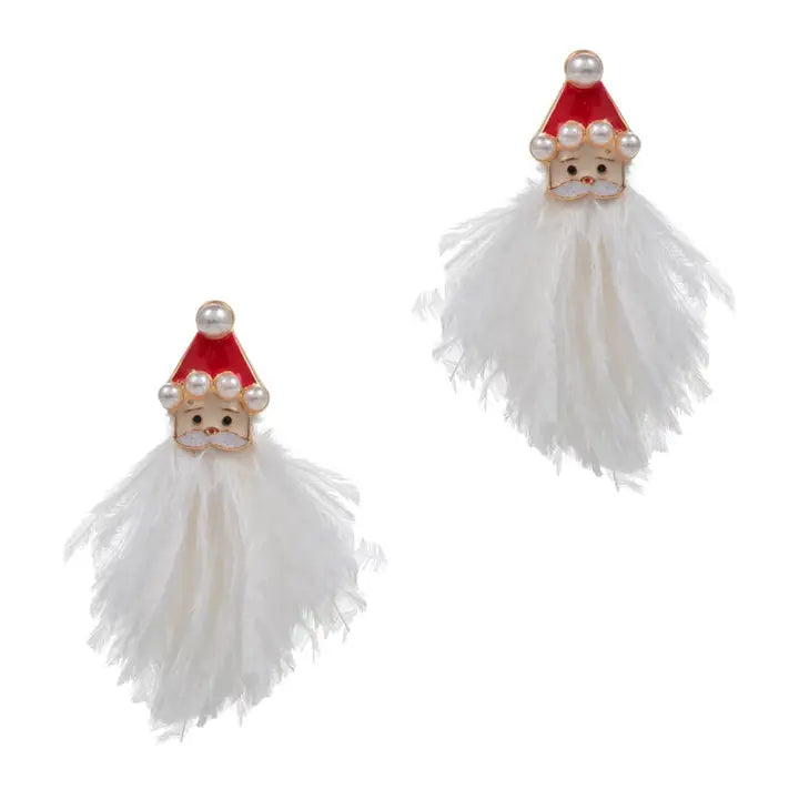 Fancy Santa Studs