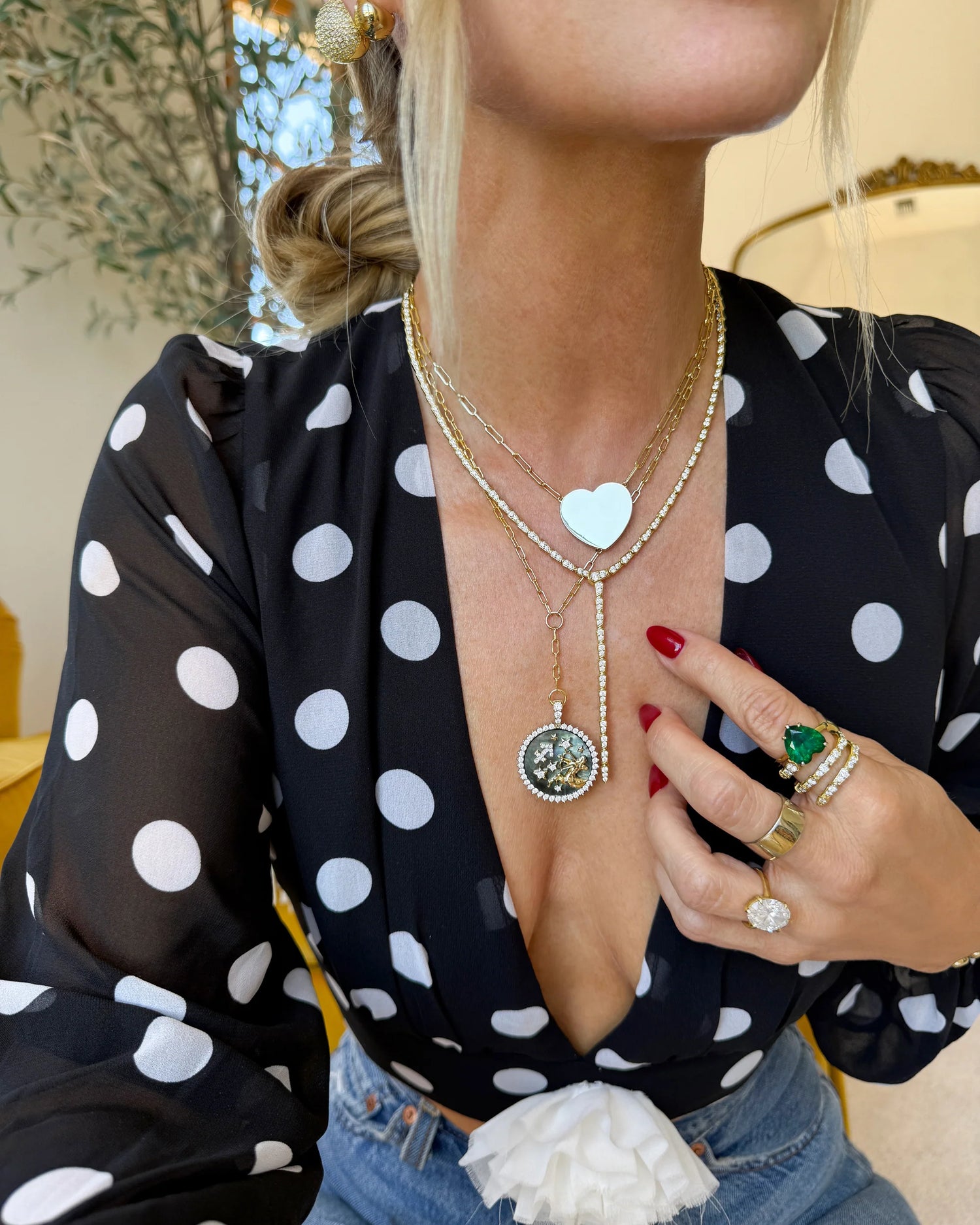 Diamond Lariat Necklace