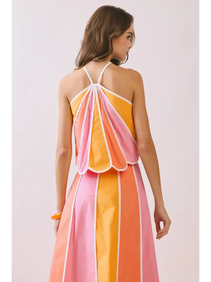 Petal Halter Top