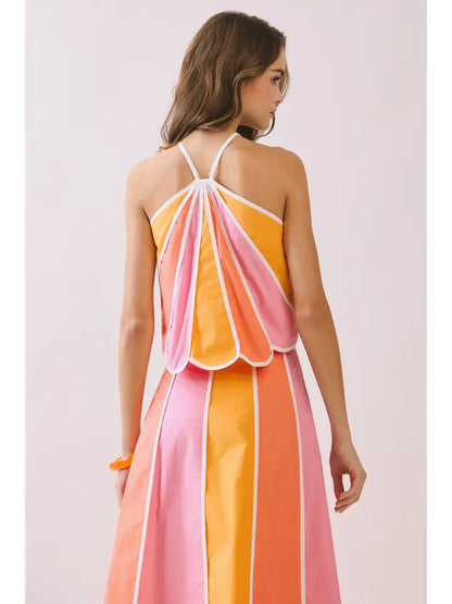 Petal Halter Top