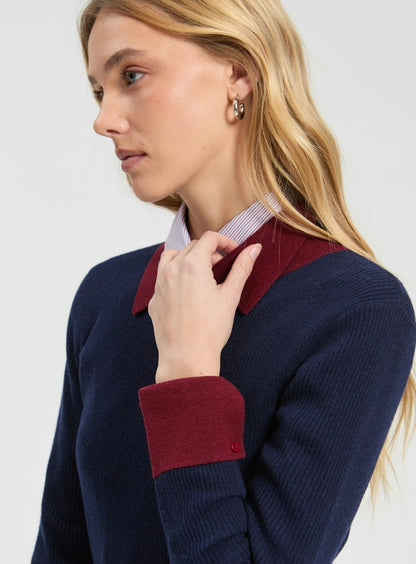 The Collared Crew Sweater