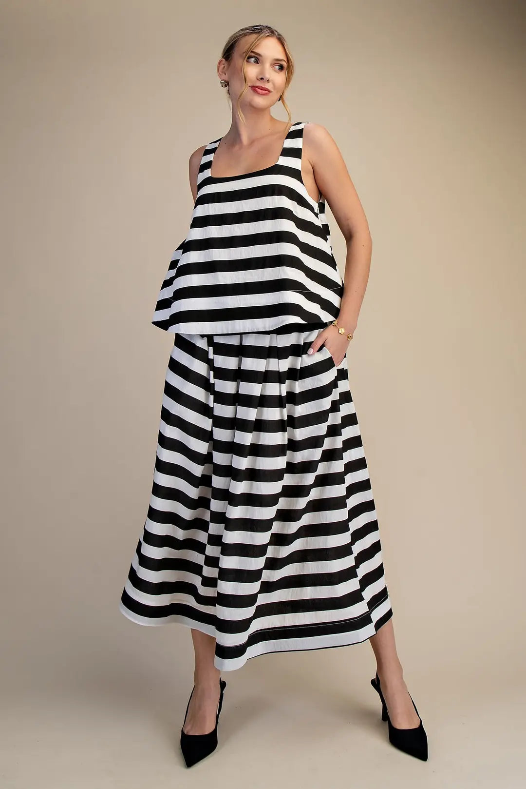 Stripes for Days Skirt