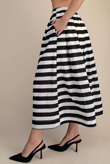 Stripes for Days Skirt