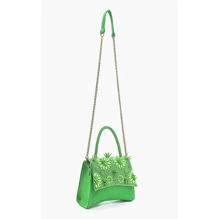 Green Goddess Bead Bag
